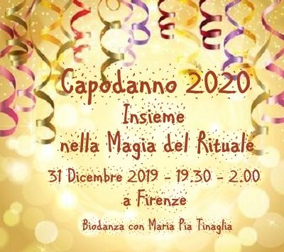 Capodanno 2020 con Biodanza Insieme nella Magia del Rituale